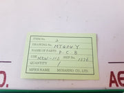 Musasino Mew-113 Pcb Card