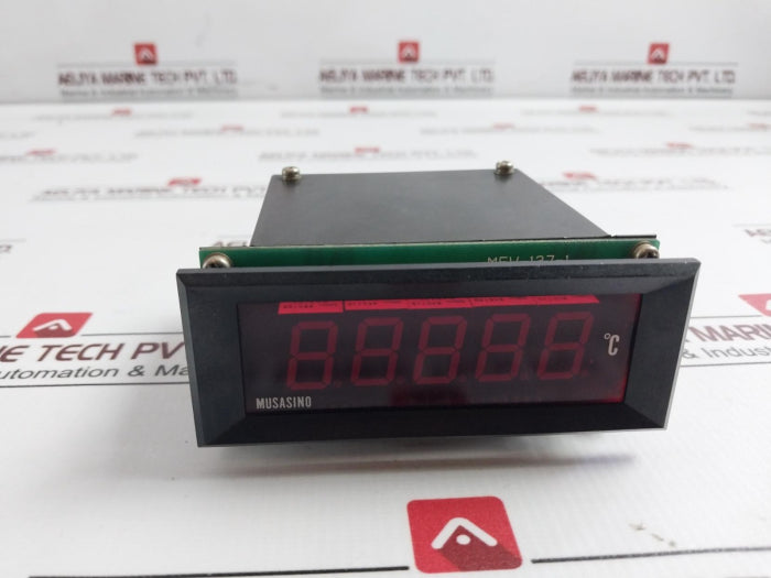 Musasino Mew-137-1 Digital Panel Meter Cr6-12S-3.96E