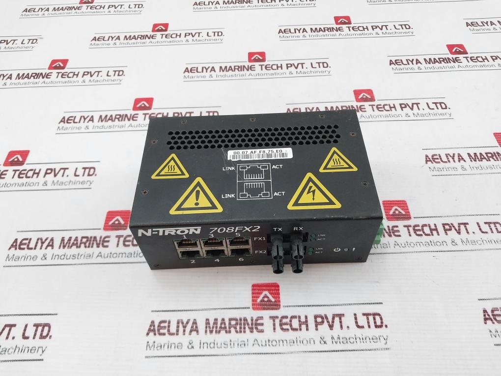 N-tron 708Fx2-st Industrial Ethernet Switch