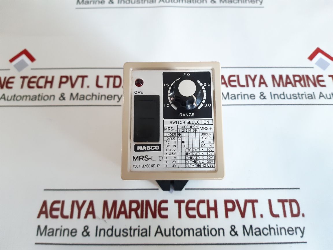 Nabco Mrs-ld Volt Sense Relay