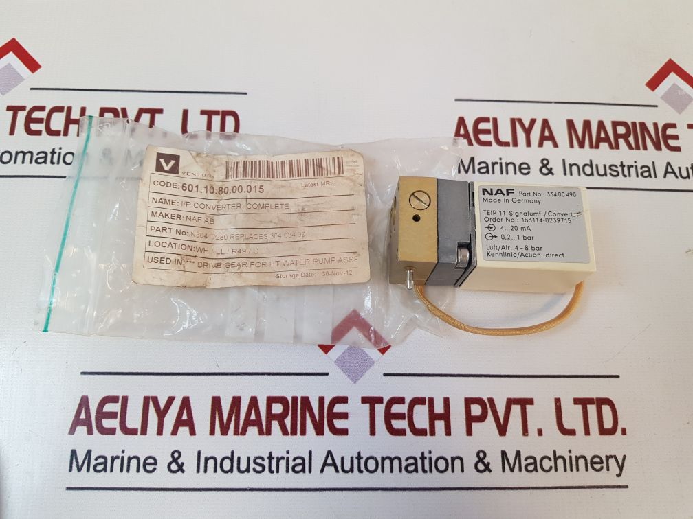 Naf 334 00 490 I/P Converter Complete