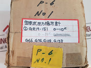 Nagano 3837414 Pressure Gauge 0-10 Kg/Cm2