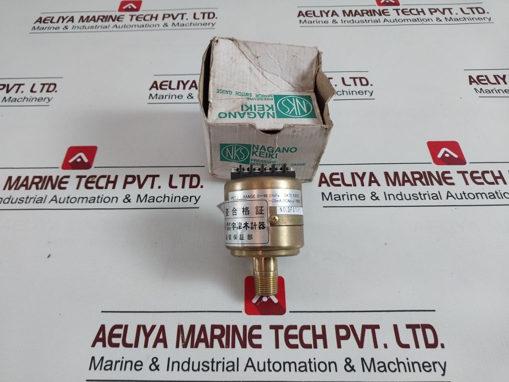 Nagano Keiki Kl76-s19 Pressure Sensor Switch Gauge 0~98.07Kpa