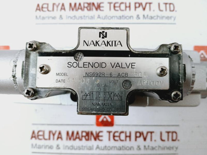 Nakakita Ns692R-6-acb-50A Solenoid Valve Ac100V A100 – Aeliya Marine