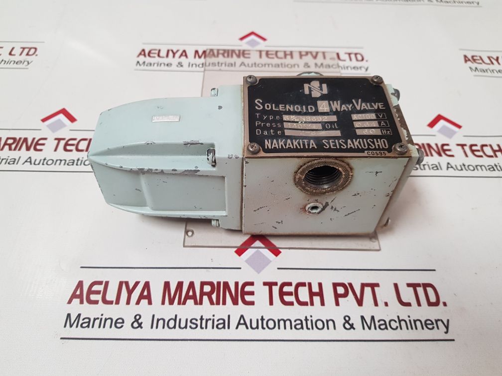 Nakakita Seisakusho 6M/M Ns692 Solenoid 4 Way Valve