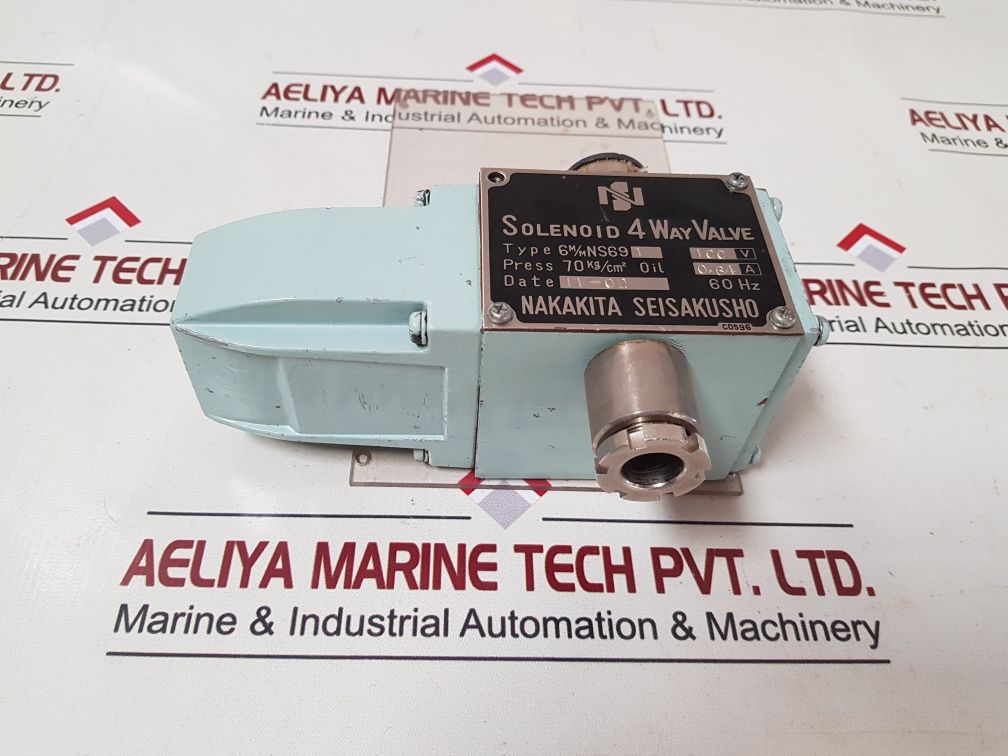 Nakakita Seisakusho 6M/M Ns699 Solenoid 4 Way Valve