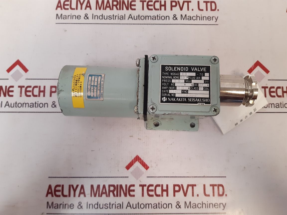 Nakakita Seisakusho NS 642 WD-70 Solenoid Valve – Aeliya Marine