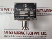 Nakakita Seisakusho Ns692 Solenoid 4 Way Valve