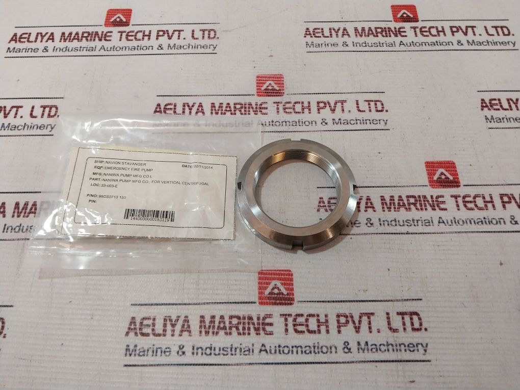 Naniwa Pump An10L Rolling Bearing Nut 150