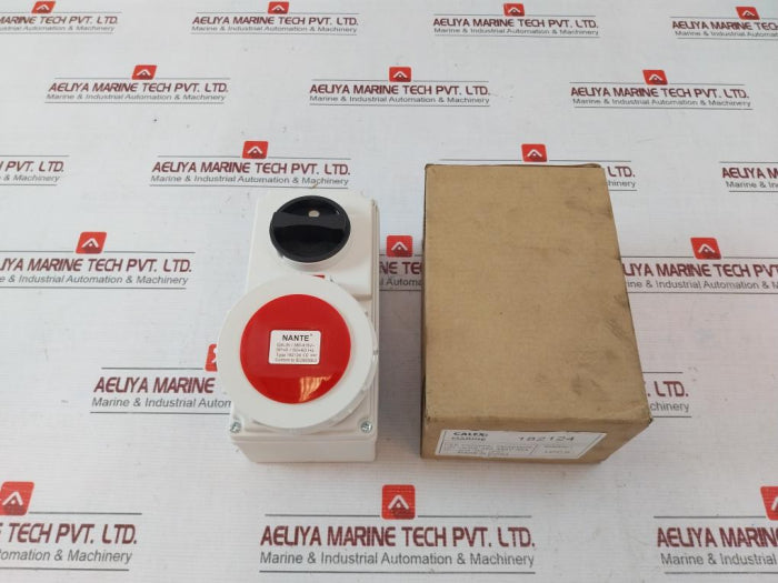 Nante 182124 Socket Plug Ip67 32A-3H/380-415V- 3P+E/50+60Hz Iec60309-2