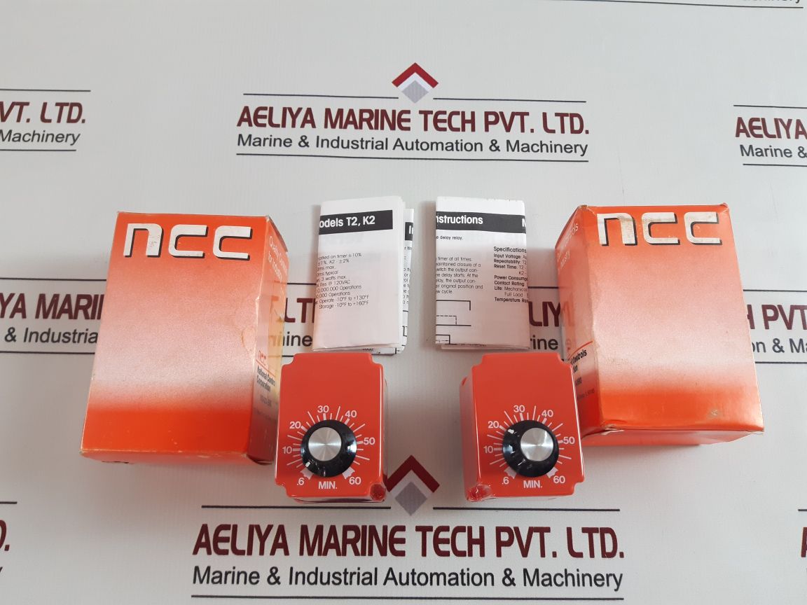 National Controls T2K-3600-461 Solid State Timer