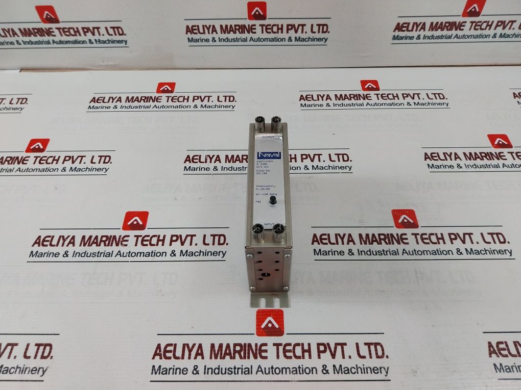Naval A 2266 Amplifier 24Vdc 0-20 Db 87-108 Mhz