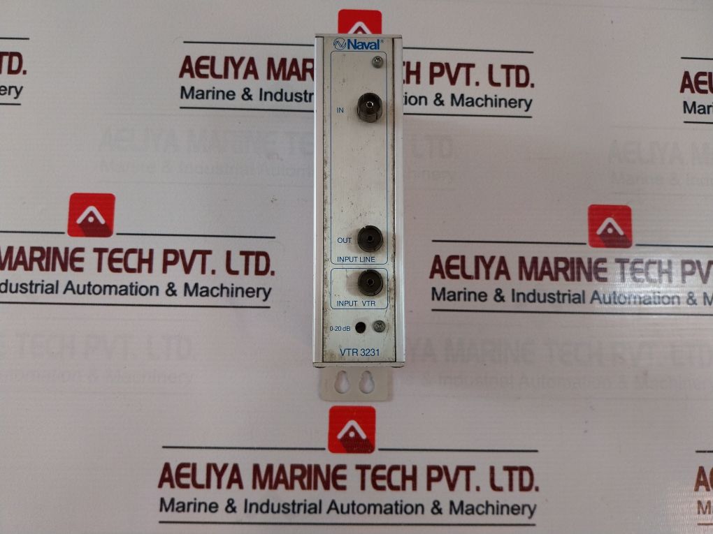 Naval Electronics Vtr3231 Amplifier 0-20 Db 2085