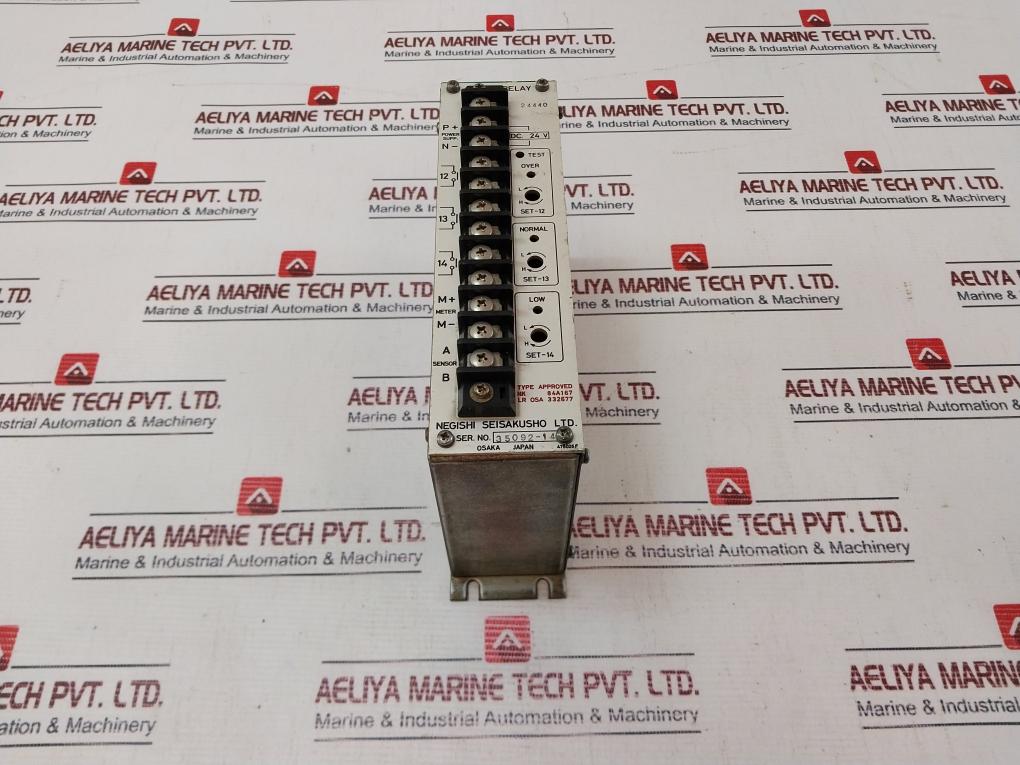 Negishi Seisakusho 46111-017560 Speed Relay Srt2 24Vdc