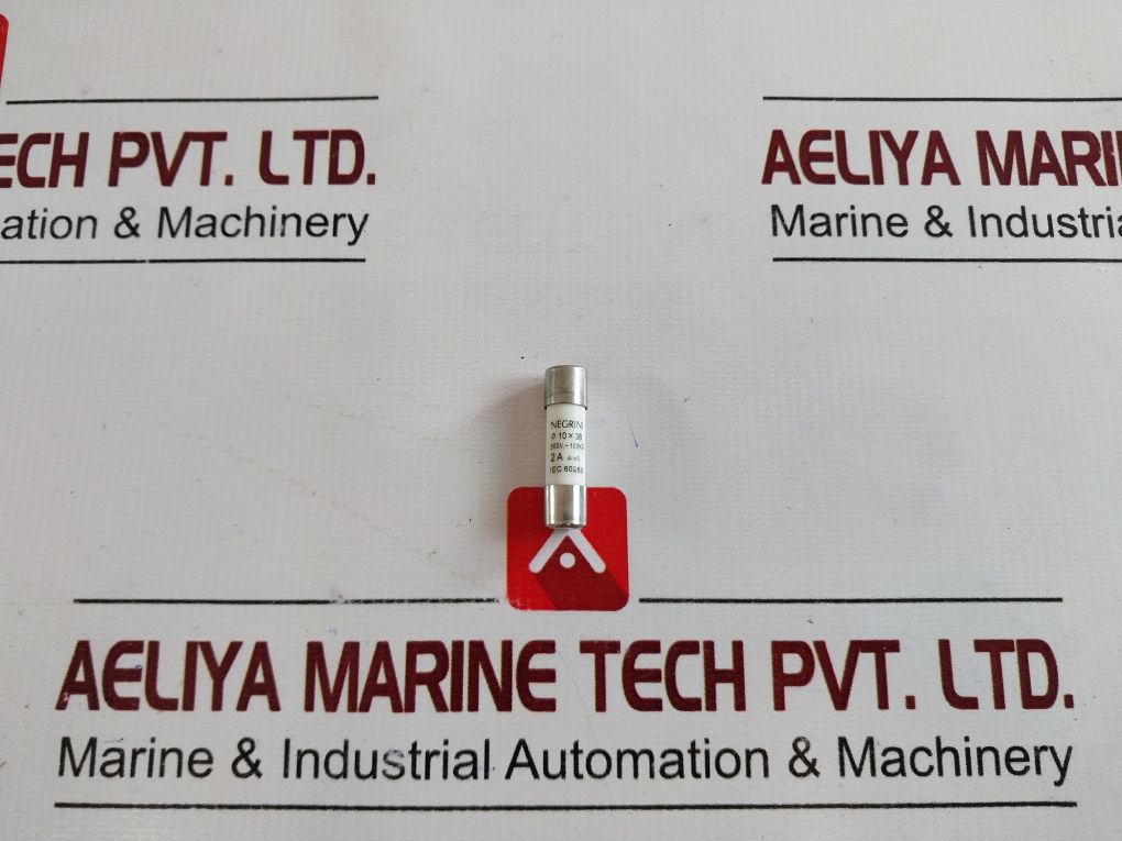 Lot Of 9X Negrini 10X38 Cartridge Fuse 2A Gl-gg