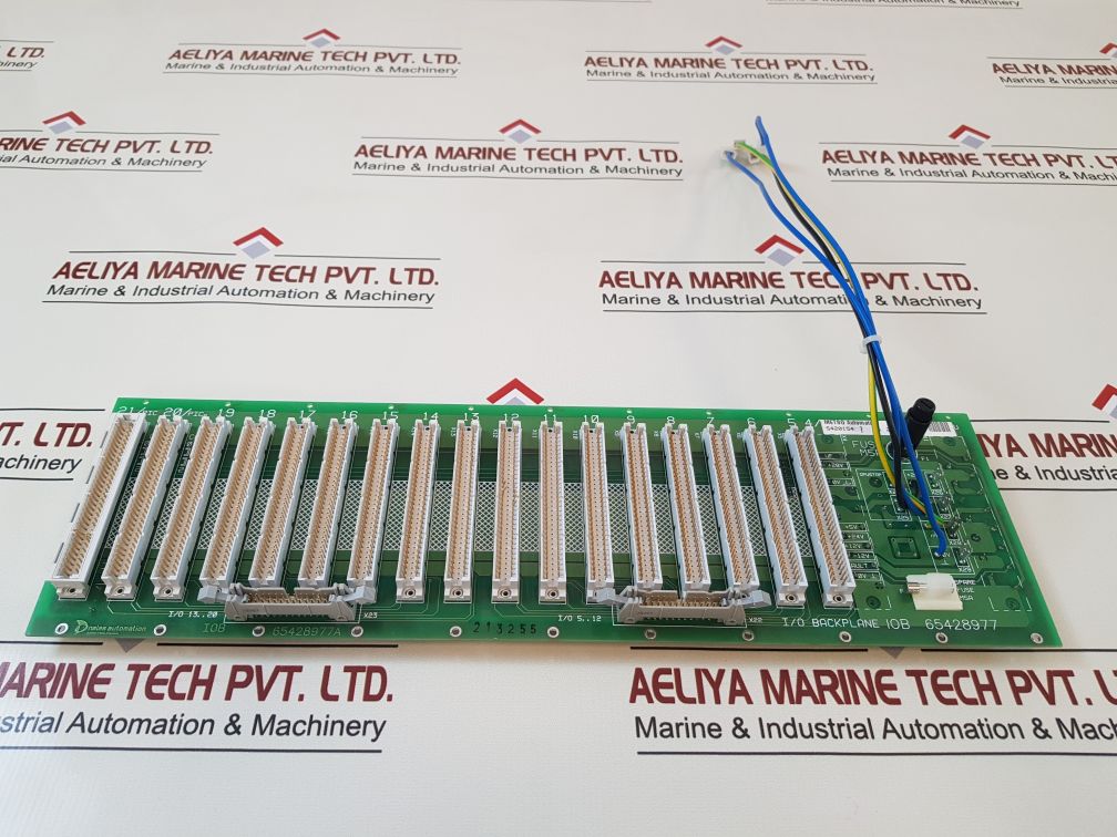Neles automation s420154 motherboard & i/o backplane iob 65428977