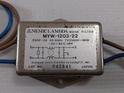 Nemic-lambda Myw-1203-22 Noise Filter 250V~ 3A 50/60Hz