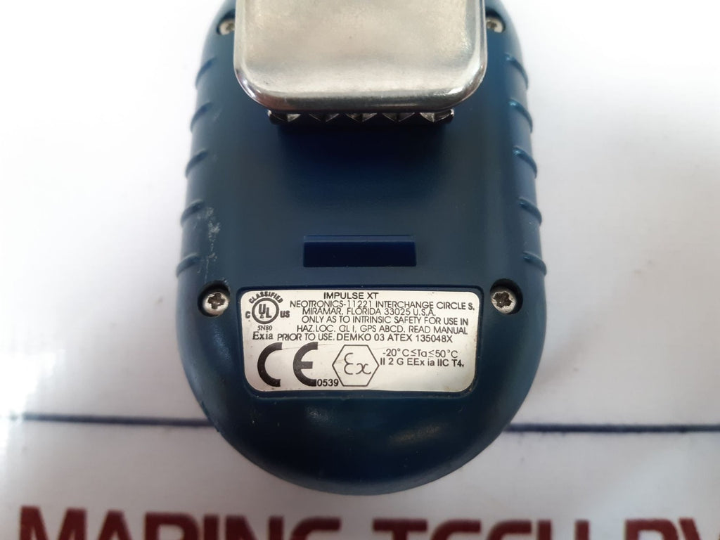 Neotronics Impulse Xt Single Gas Detector – Aeliya Marine