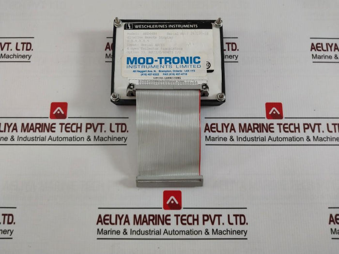 Nes Ard4484 Slimline Remote Display 812-50 Option 33 Rs232C / Rs423 I/O