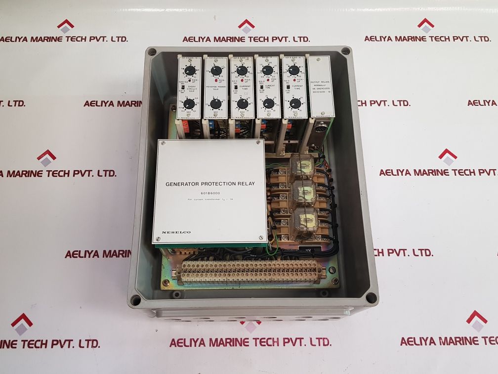 Neselco 601 B 6600-10 Generator Protection Relay