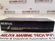 Newlink 4 Port Video Audio Splitter 450Mhz Dc 5V
