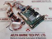 Nexcom Ebc572-lf Rev. C Single Board Computer With Ram And Disk Drive