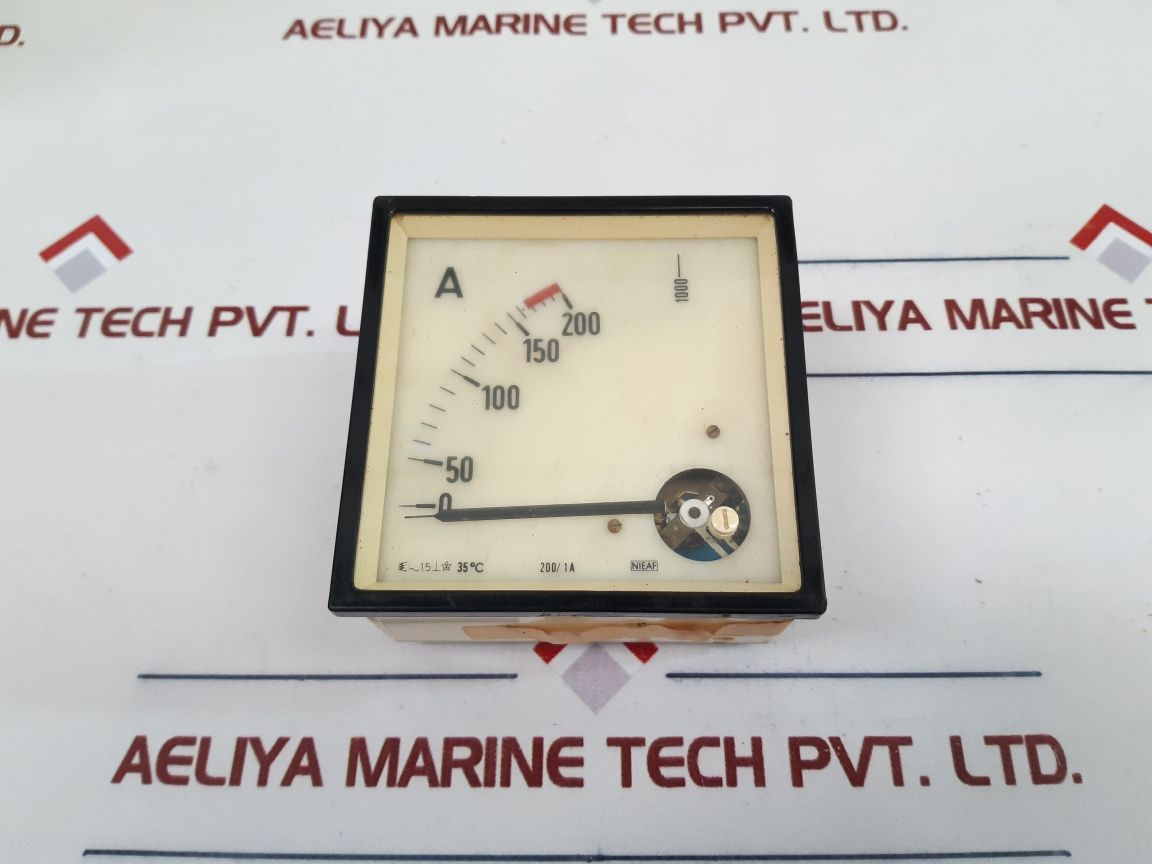 Nieaf Ammeter 0-200 A