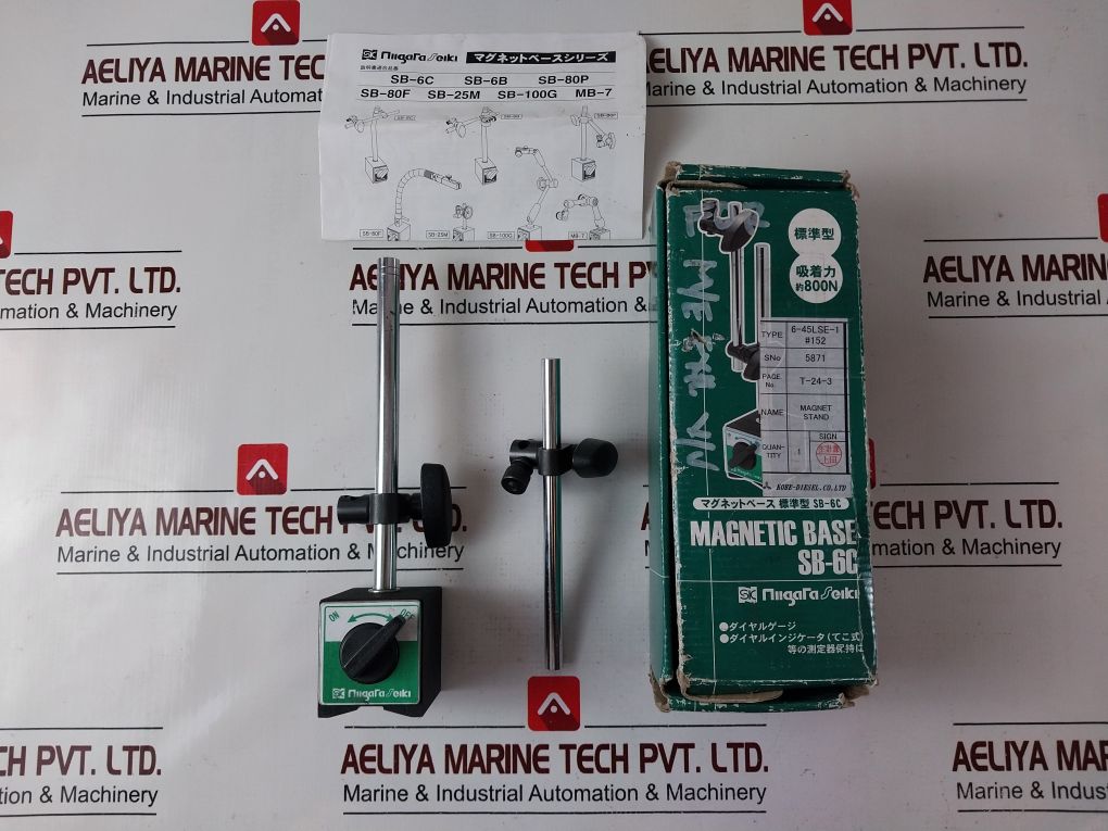 Niigata Seiki Sb-6C Tipe Standar Basis Magnet