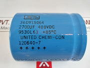 Nippon 36Dy15064 Capacitor 2700Uf 400Vdc,9530L63 85Â°C