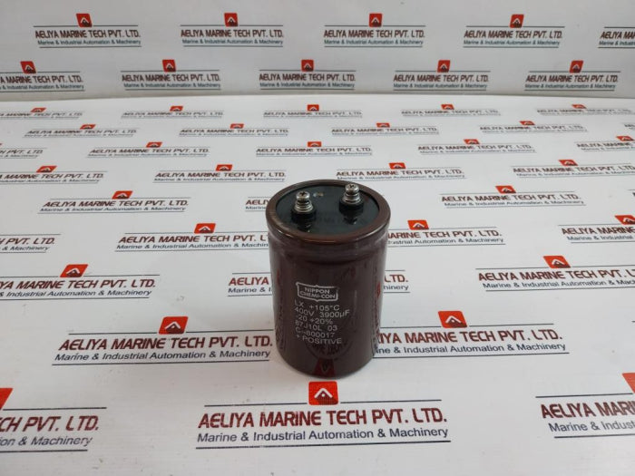 Nippon Chemi-con Lx +105°C Capacitor 400V 3900µF