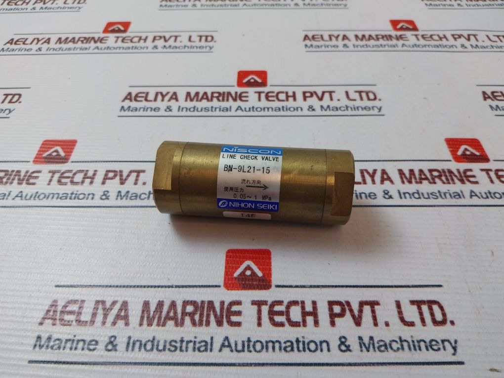 Niscon Bn-9L21-15 Line Check Valve 0.05~1 Mpa