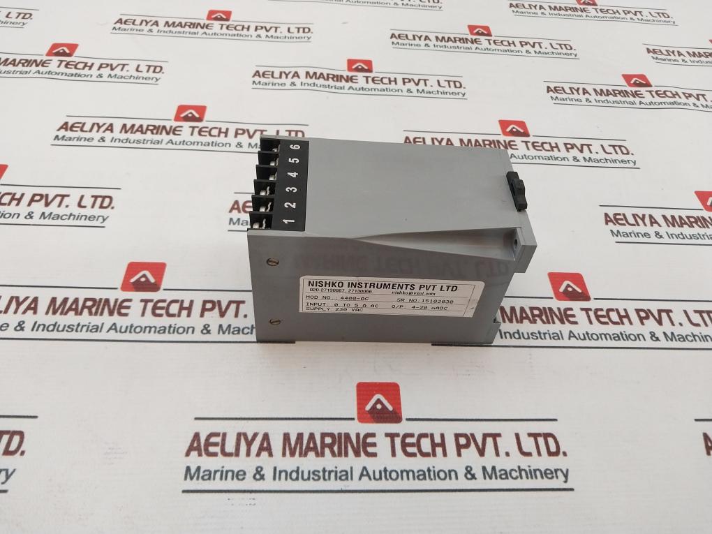 Nishko Instruments N4400-ac-dr Level Meter 230 Vac