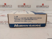 Nisshin-keiki 75 Bt-1 G1/4 Pressure Gauge