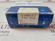 Nisshin 75B-n01N G1/4 Pressure Gauge
