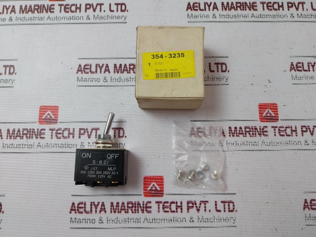 Nkk Switches S-821 Toggle Switch 30A 125V