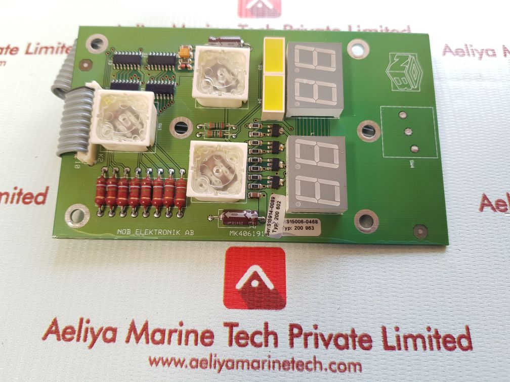 Pcb Nob Nob Elektronik Mk406191 Circuit Board – Aeliya Marine