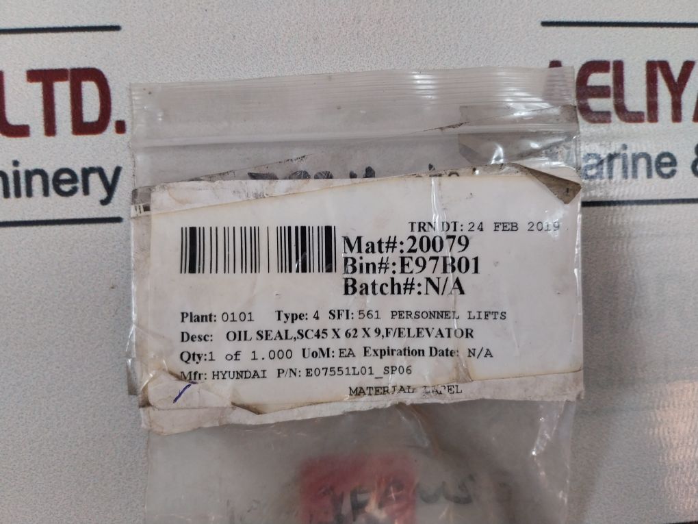 Nok Ac2651A Oil Seal E07551L01_Sp06