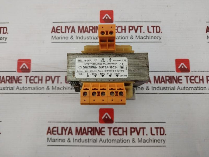 Noratel Su78A-38024 Safety Isolating Transformer 60Va 24V 2.5A 380-440V
