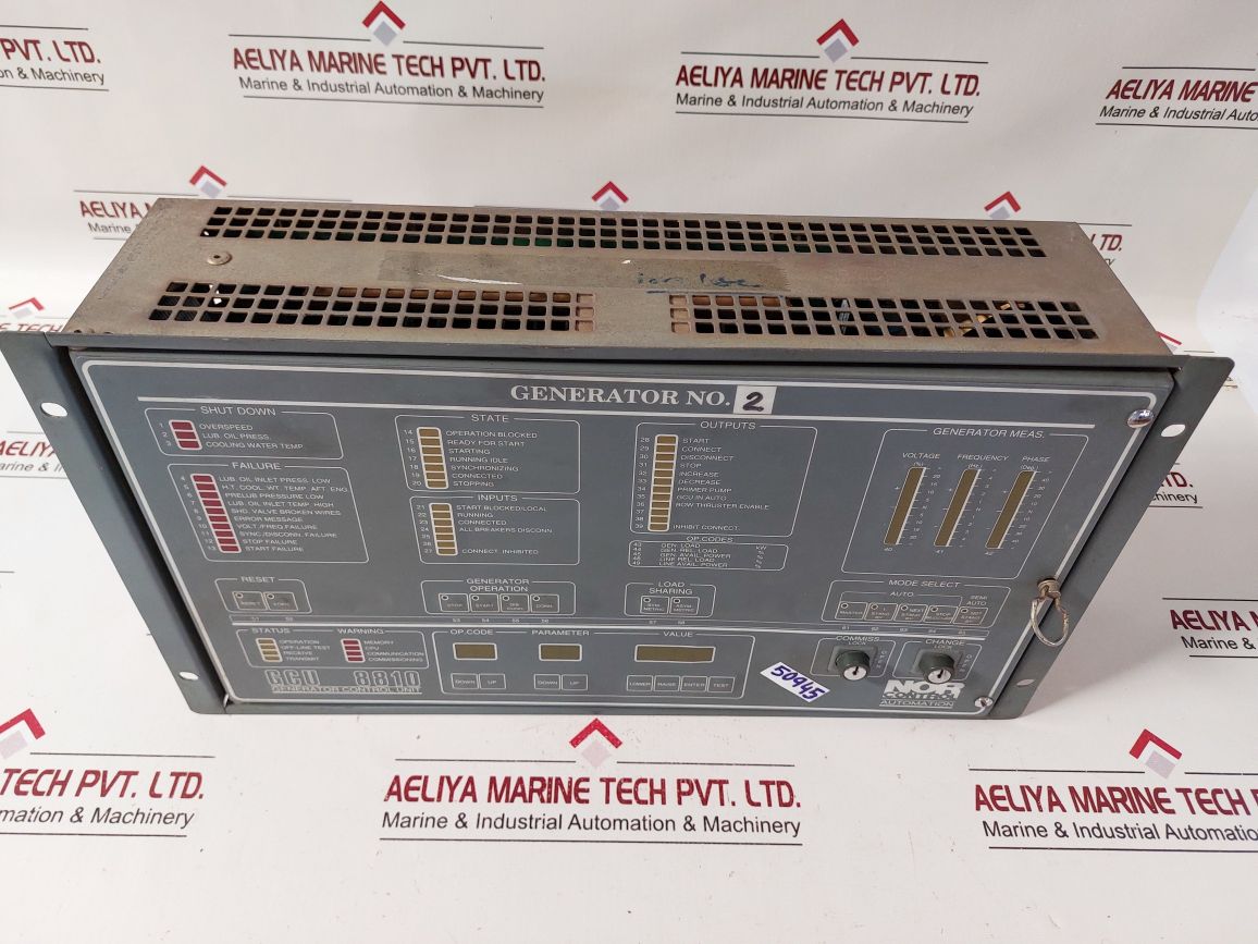 Red Generator Control Unit Norcontrol Gcu 8810 Generator Control Unit – Aeliya Marine