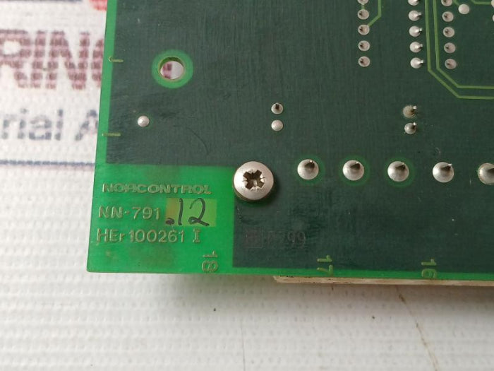 Norcontrol Nn-791.12 Input/Output Processor Card Her 100261 I – Aeliya ...