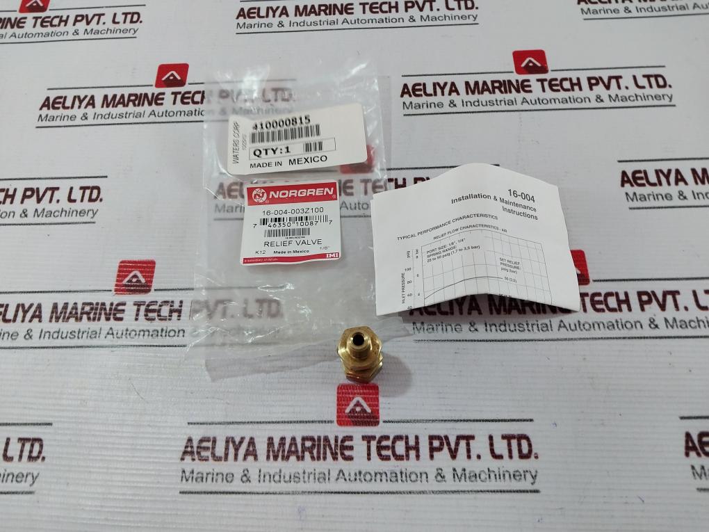 Norgren 16-004-003 Relief Valve