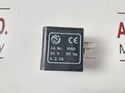 Norgren 3050 Solenoid Valve Coil 24V 50 Hz 4.3 Va