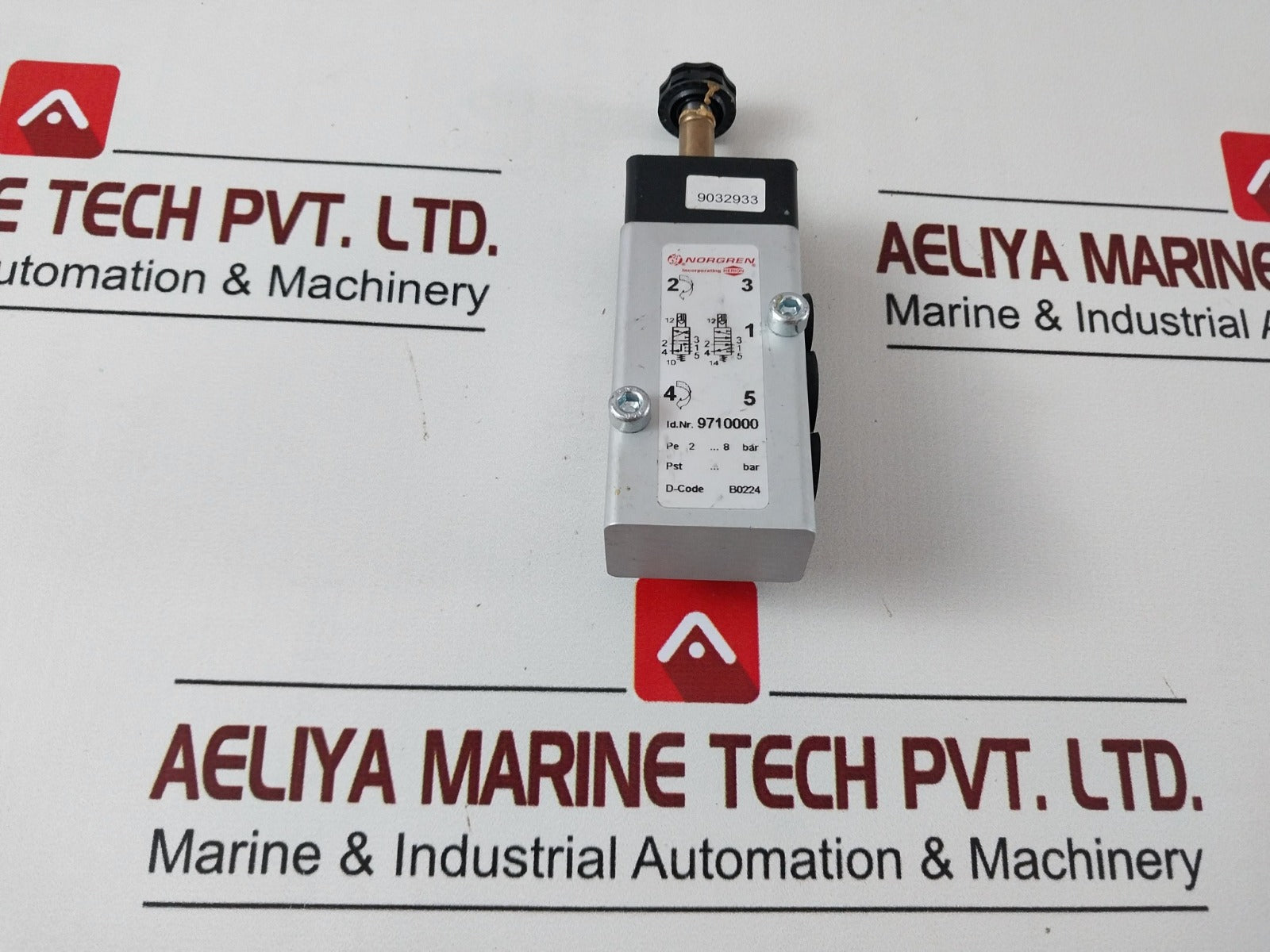 Norgren 9710000 Solenoid Valve 9032933 Free Shipping