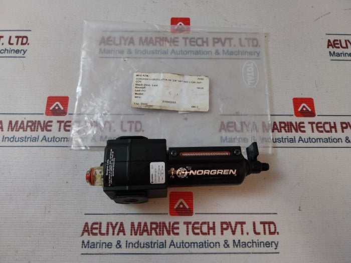 Norgren L73M-3Ap-qdn 3/8” Pneumatic Lubricator 80°C