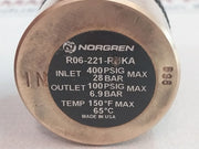 Norgren R06-221-rnka Regulator Inlet 400 Psig Max Outlet 100 Psig Max
