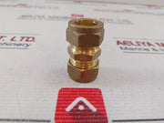 Lot of 9x Norika En1254-2 Brass Flareless Unions-15 Mm