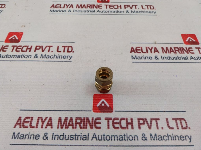 Lot of 9x Norika En1254-2 Brass Flareless Unions-15 Mm