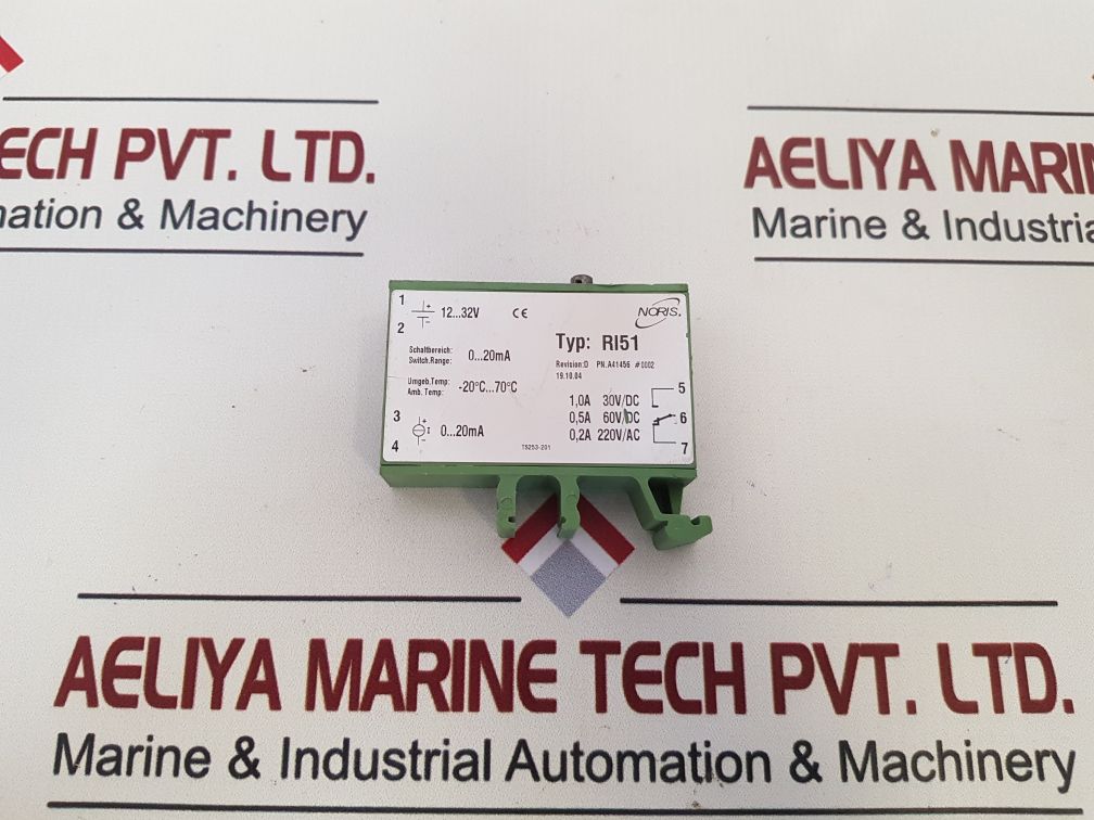Noris Ri51 Limit Value Switch For Frequency
