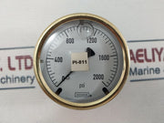 Noshok 0-2000 Psi Pressure Gauges Pi-811