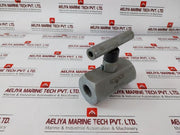 Noshok 406-ffc Connection Size Standard Needle Valve 10000 Psi200 F 33210201-01